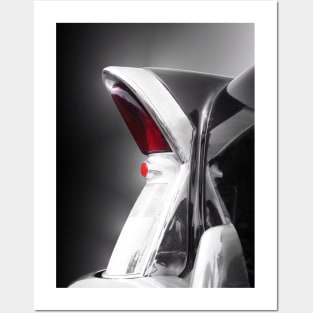 American classic car Special 1956 tail fin abstract Posters and Art